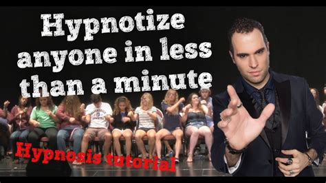 hypnosis how to hypnotize someone